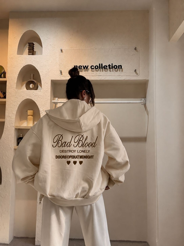 سویشرت کلاهدار خفن Bad blood